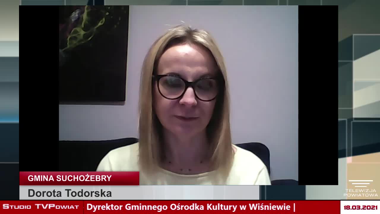Rozmowa w TVPowiat  - Dorota Todorska, Paweł Ksionek