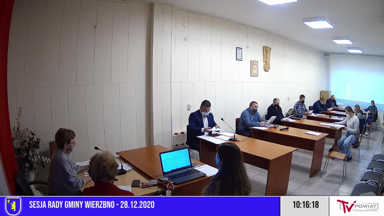 Sesja Rady Gminy Wierzbno - 28.12.2020