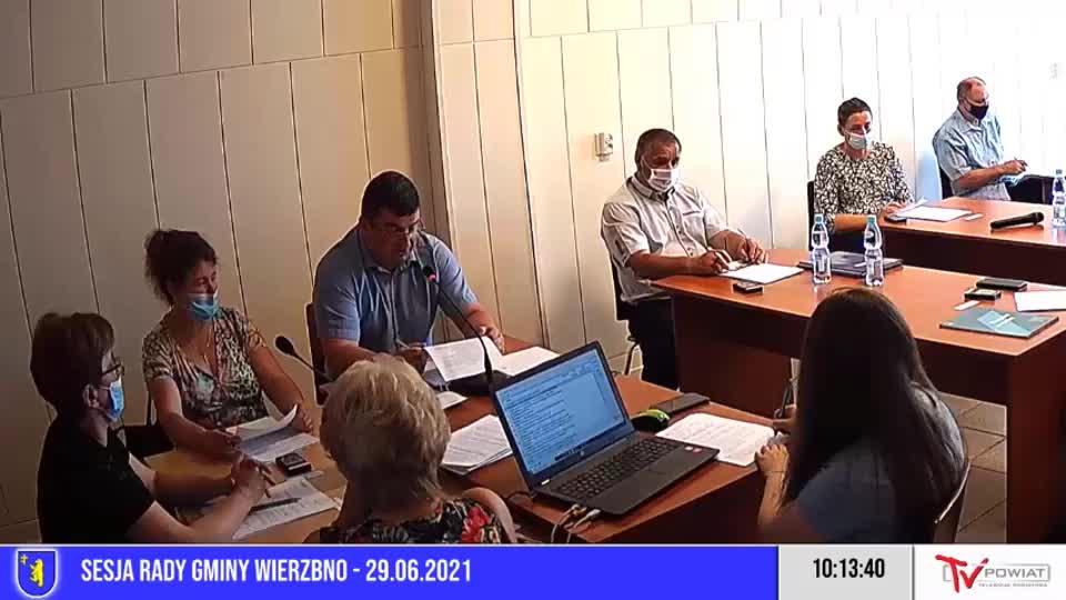 Sesja Rady Gminy Wierzbno - 29.06.2021