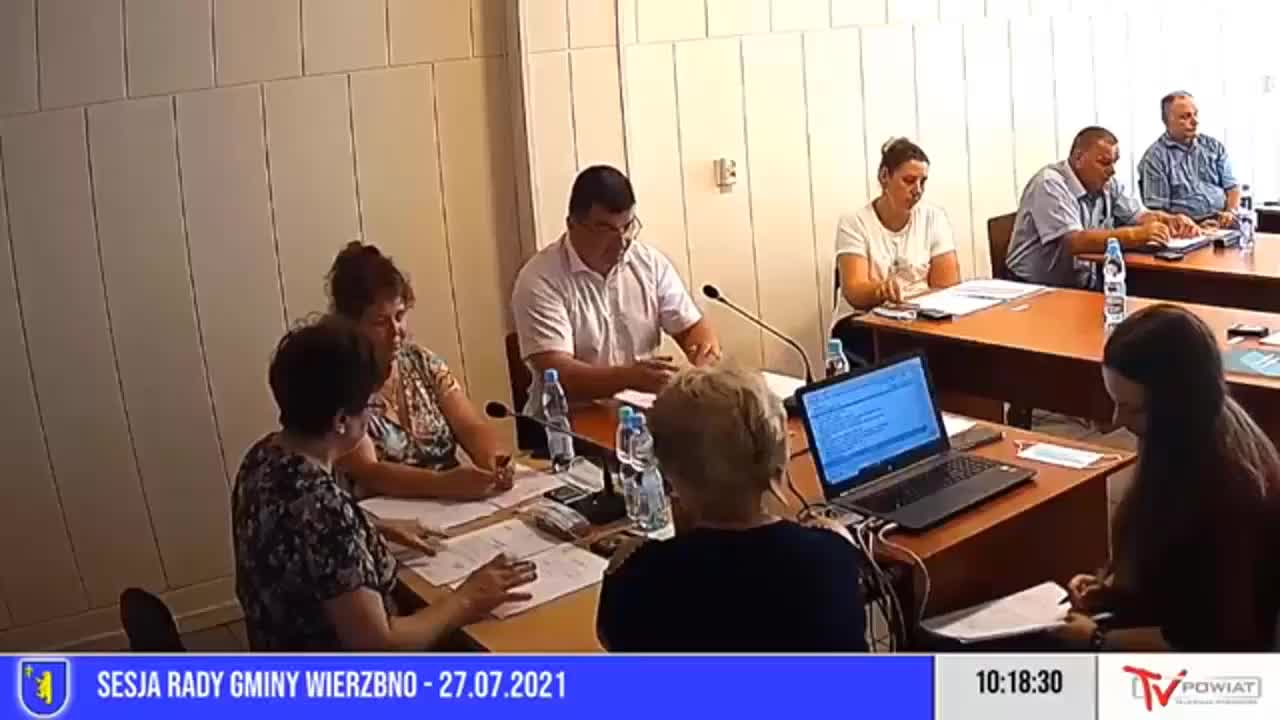 Sesja Rady Gminy Wierzbno - 27.07.2021