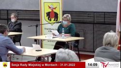 Sesja Rady Miejskiej w Mordach – 31.01.2022