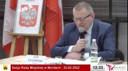Sesja Rady Miejskiej w Mordach – 23.02.2022