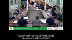 Sesja Rady Gminy Wiśniew – 28.09.2022 / NAPISY