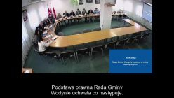 Sesja Rady Gminy Wodynie - 01.12.2023 / NAPISY