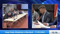 Sesja Rady Miejskiej w Mordach – 17.05.2024